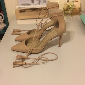 Ann Taylor Lace Up Heels